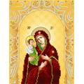 Схема для вышивания бисером А-СТРОЧКА "Икона Пресвятой Богородицы "Троеручица" 